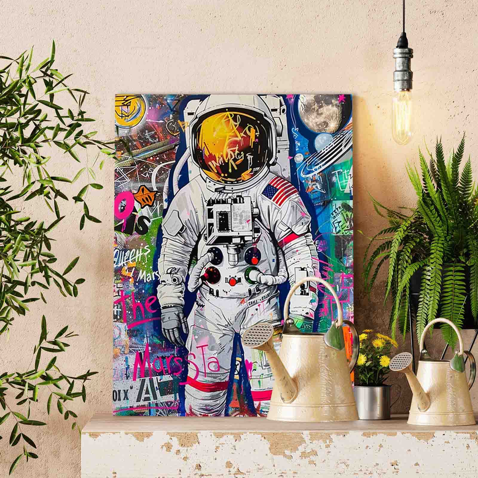 tucocoo-paint-by-numbers-graffiti-astronaut-mars-malen-nach-zahlen-40x50 image 2