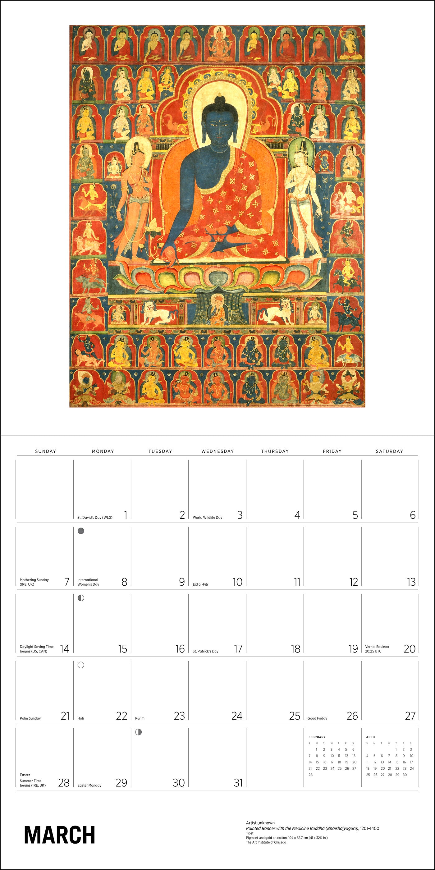 pomegranate-enlightenment-buddhist-paintings-2027-wandkalender image 4