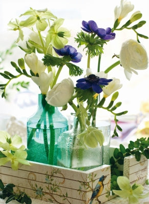 otter-house-beautiful-blanks-flowers-gru-karte-blanko-blumen image 1