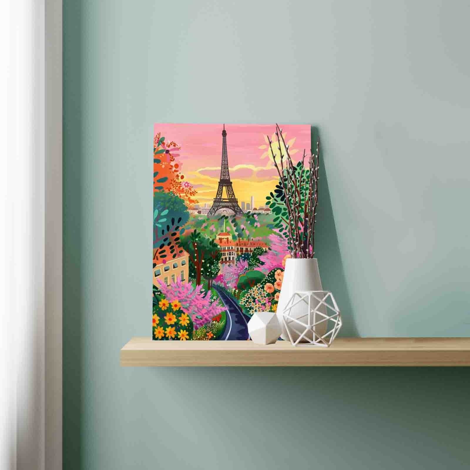 tucocoo-paint-by-numbers-paris-garden-view-with-eiffel-tower-malen-nach-zahlen-4 image 3