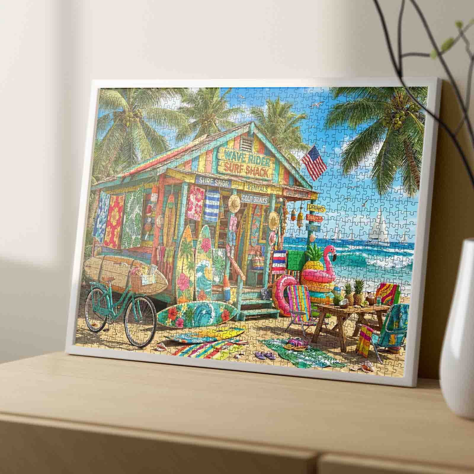 tucocoo-surf-shack-paradise-puzzle-1000-teile-strand-motiv image 4