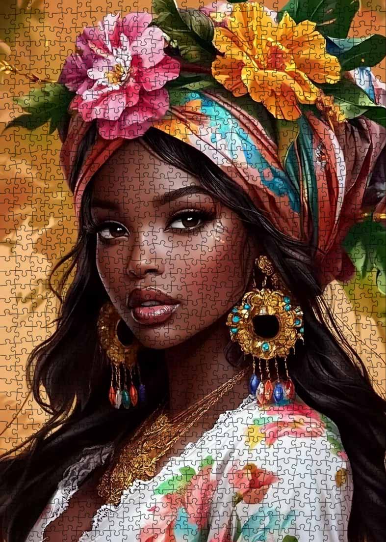 tucocoo-jigsaw-floral-majesty-puzzle-1000-teile-portrait image 2