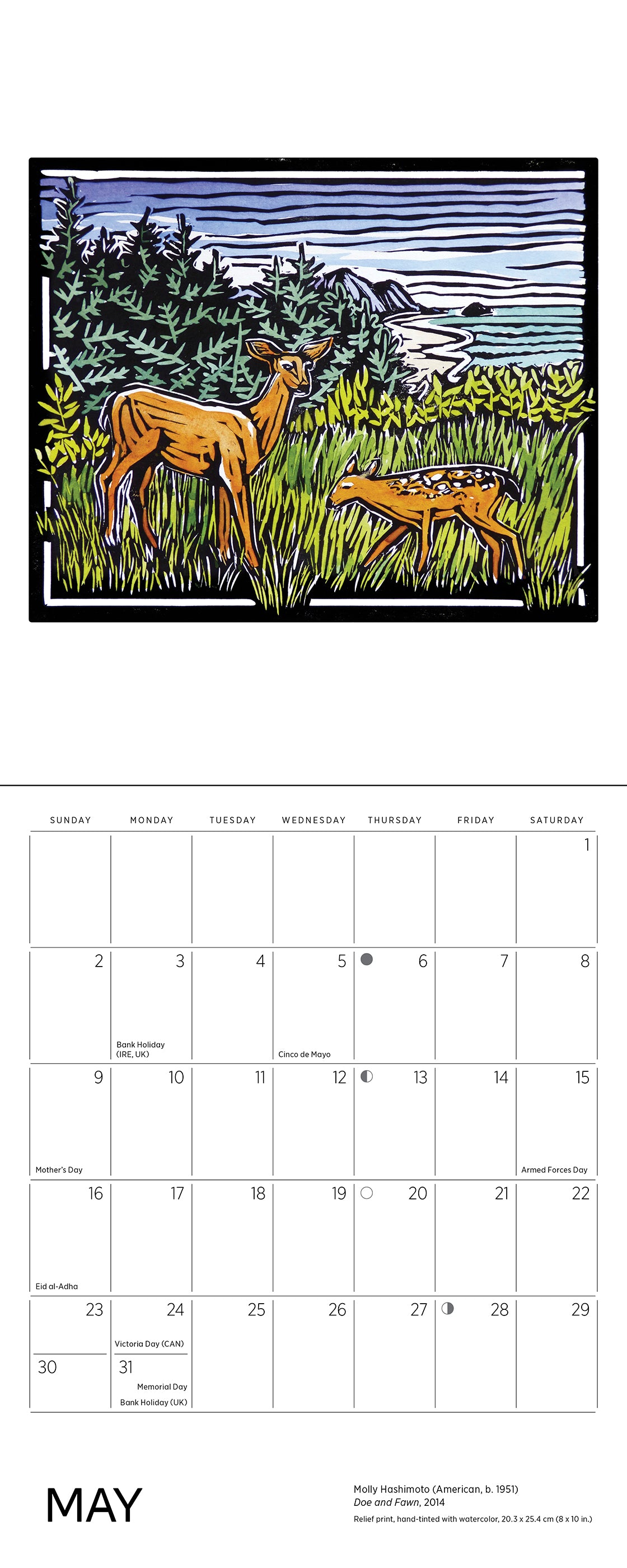 pomegranate-wildlife-2027-mini-kalender-hashimoto image 6