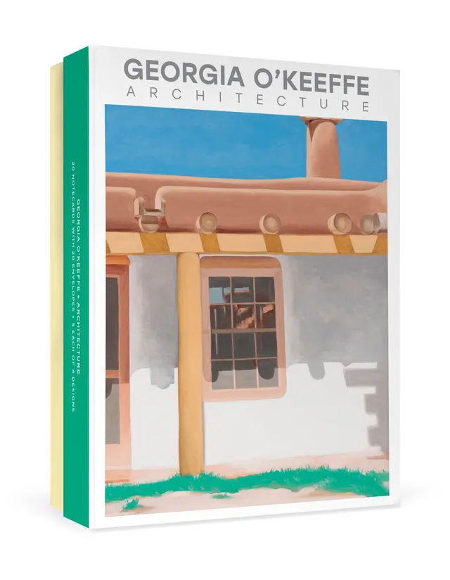 pomegranate-georgia-o-keeffe-architecture-kartenbox-20tlg image 1