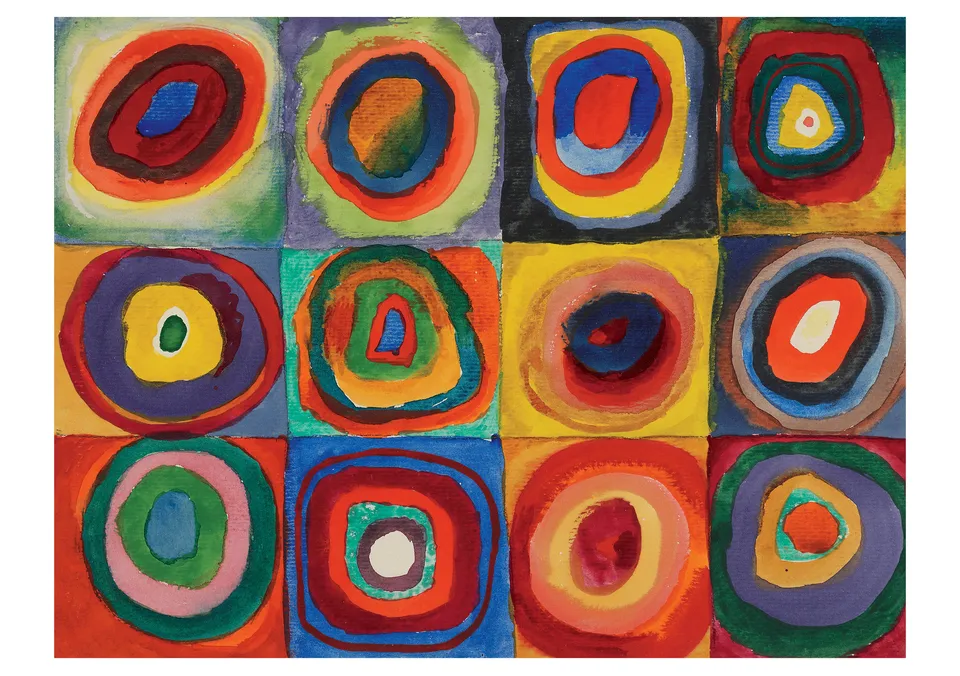 pomegranate-blank-notecards-kandinsky-klappkarte-einzeln image 1