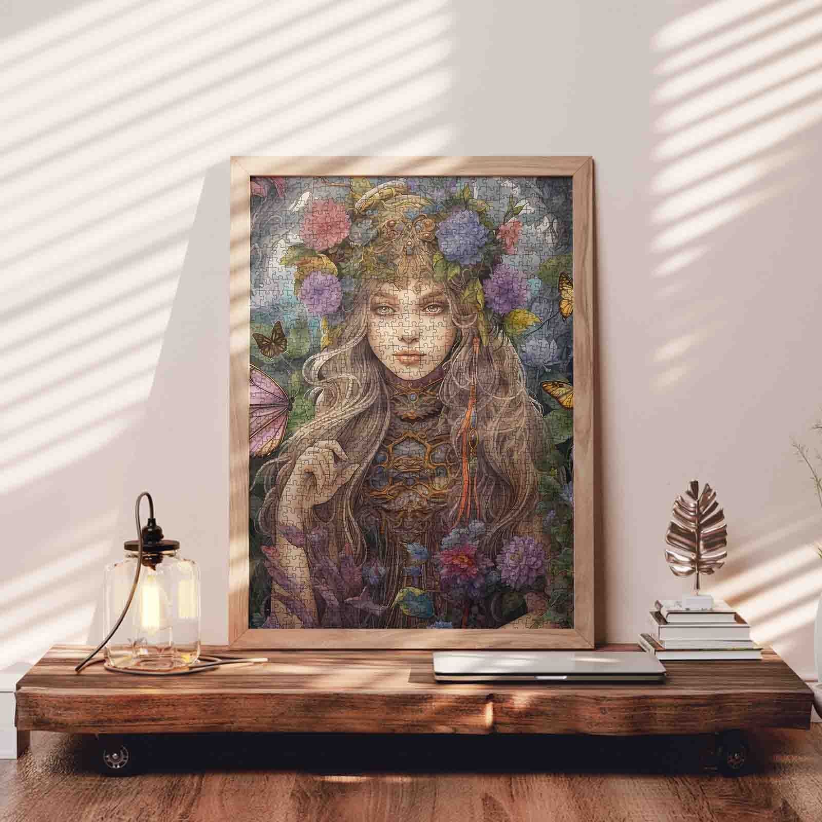 tucocoo-crowned-fairy-in-forest-puzzle-1000-teile-fee image 3