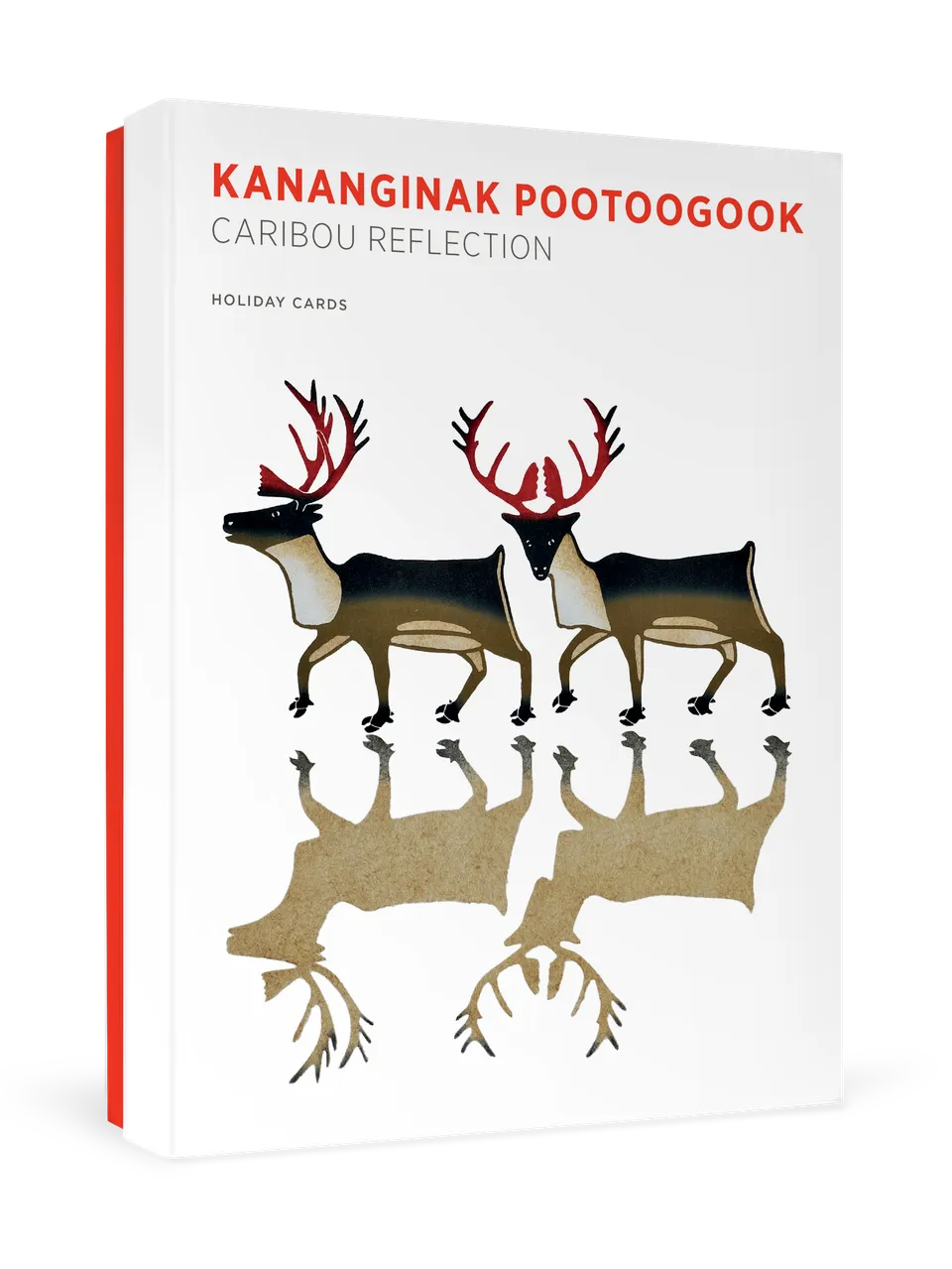 pomegranate-pootoogook-caribou-weihnachtskarten-box-karibu image 1