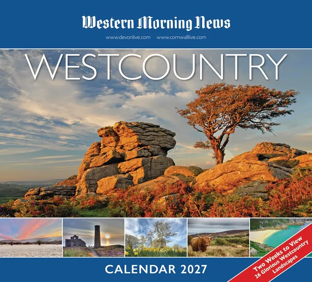 otter-house-calendars-westcountry-dlx-calendar-2027-wandkalender image 1