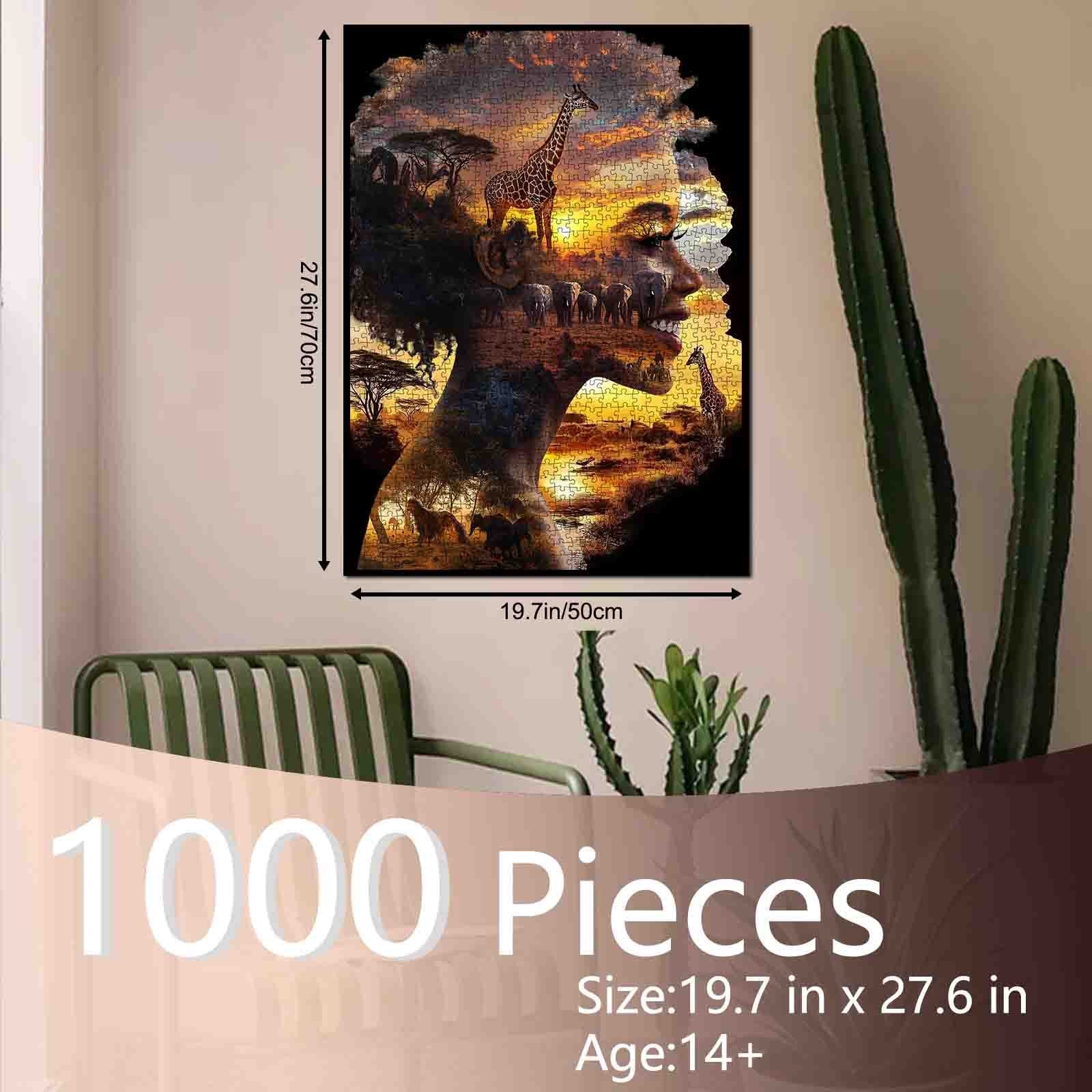 tucocoo-jigsaw-african-sunset-puzzle-1000-teile-safari image 5