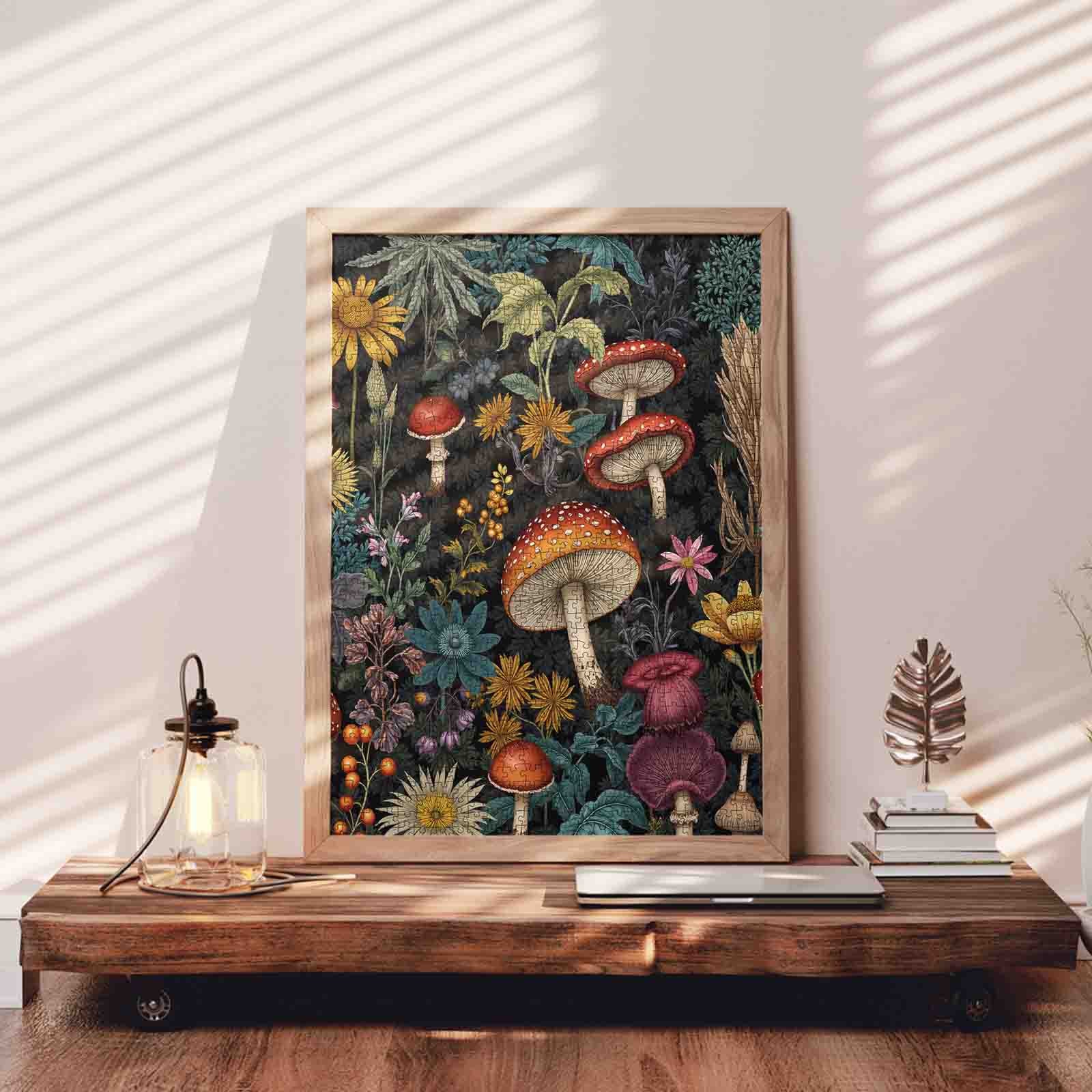 tucocoo-enchanted-forest-mushrooms-puzzle-1000-teile image 3