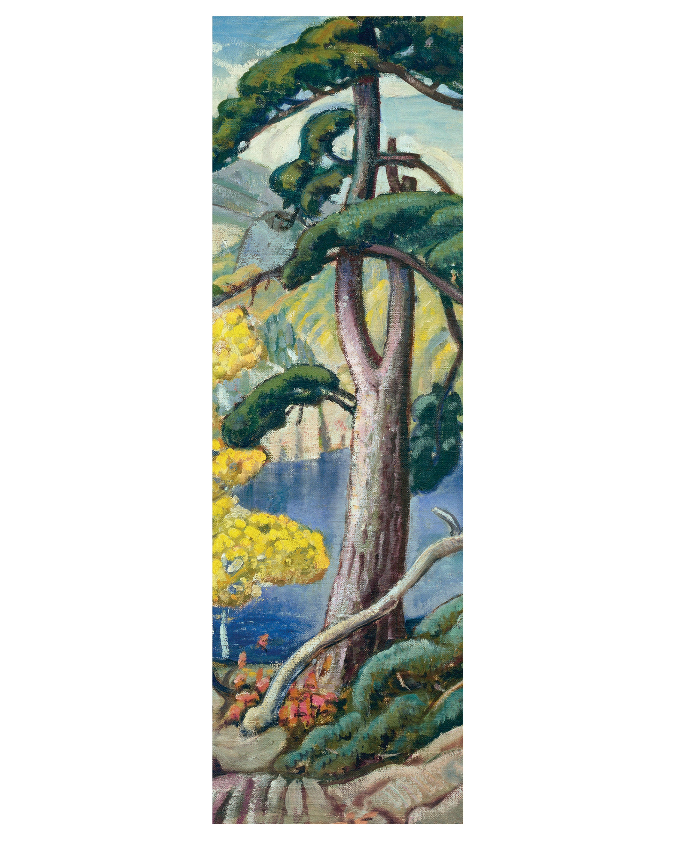 pomegranate-arthur-lismer-bright-land-lesezeichen-landschaft image 1