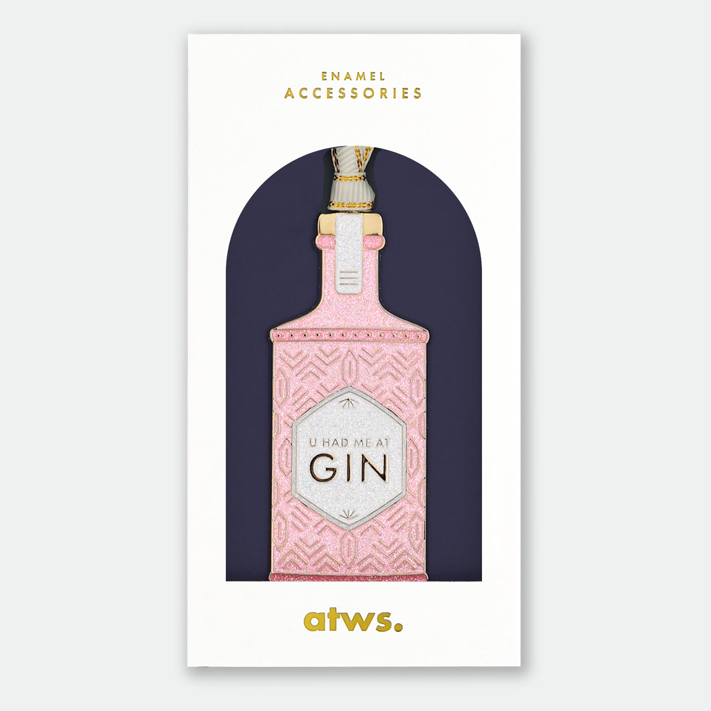 all-the-ways-to-say-christmas-gin-christbaumschmuck-emaille image 1