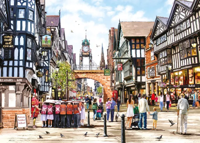 otter-house-chester-1000-teile-puzzle-jigsaw-rechteckig image 1