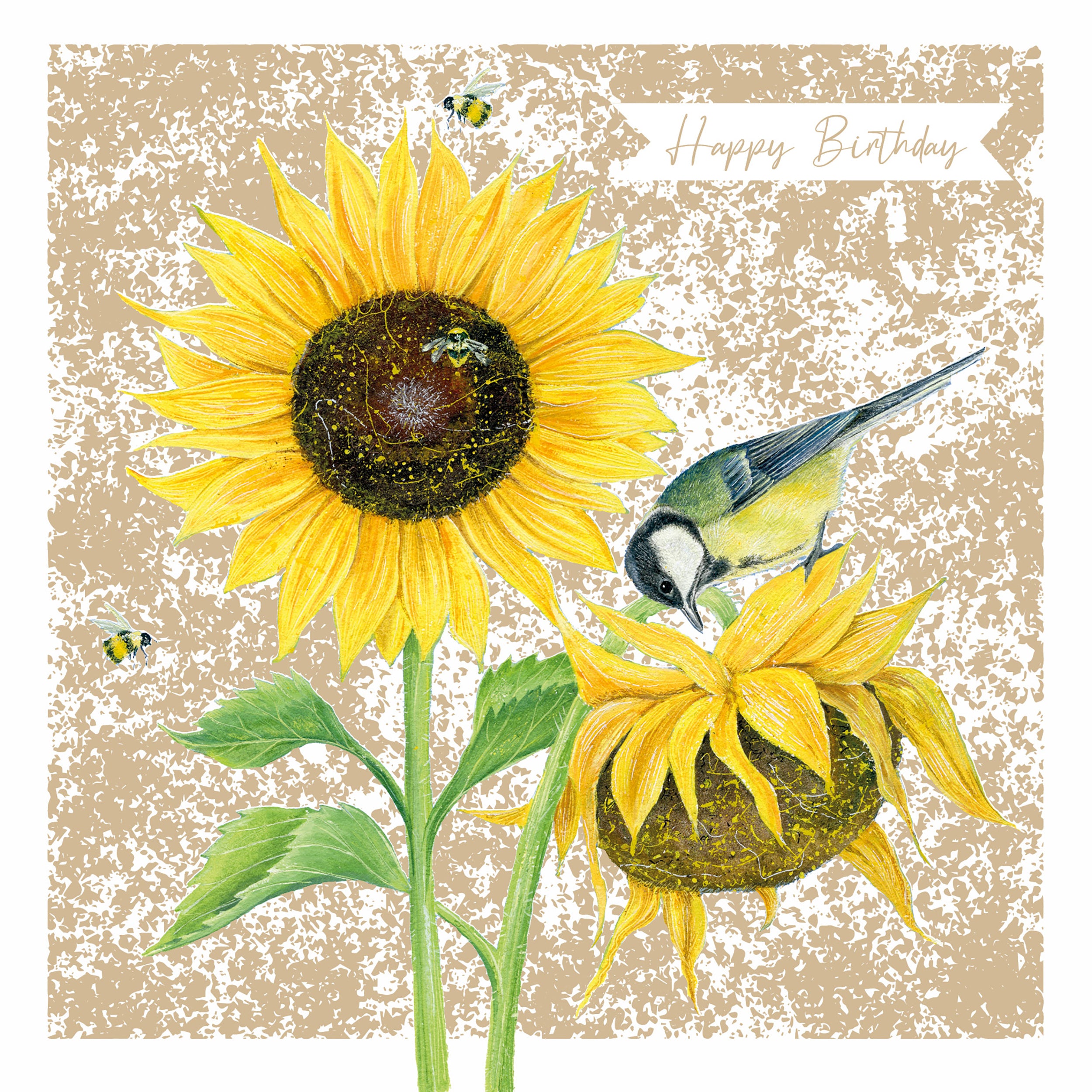 otter-house-aurelia-grusskarte-sunflowers-sonnenblumen image 1
