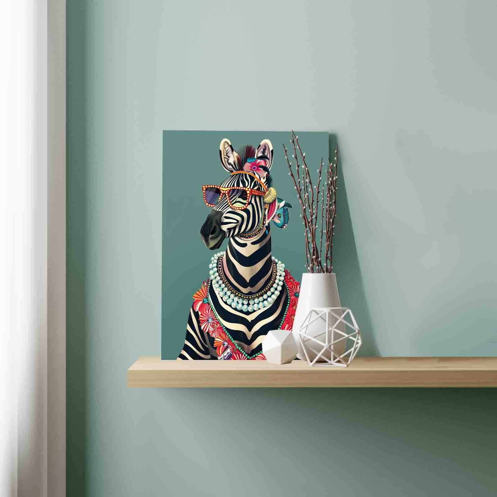tucocoo-tropical-glam-zebra-malen-nach-zahlen-ohne-rahmen-40x50-cm image 3