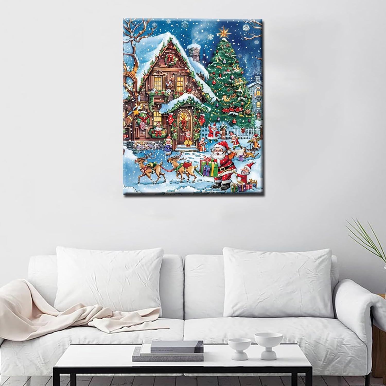 tucocoo-christmas-santa-elves-malen-nach-zahlen-weihnachten image 2