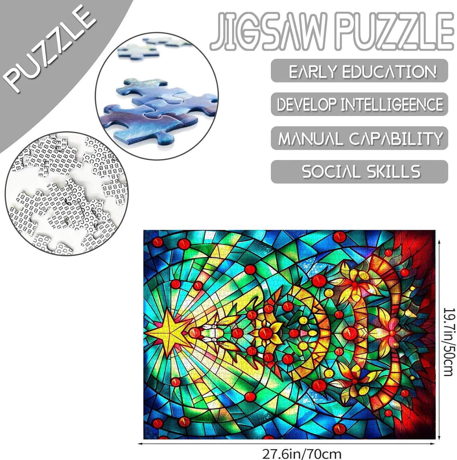 tucocoo-beautiful-christmas-tree-puzzle-1000-teile-glas image 4