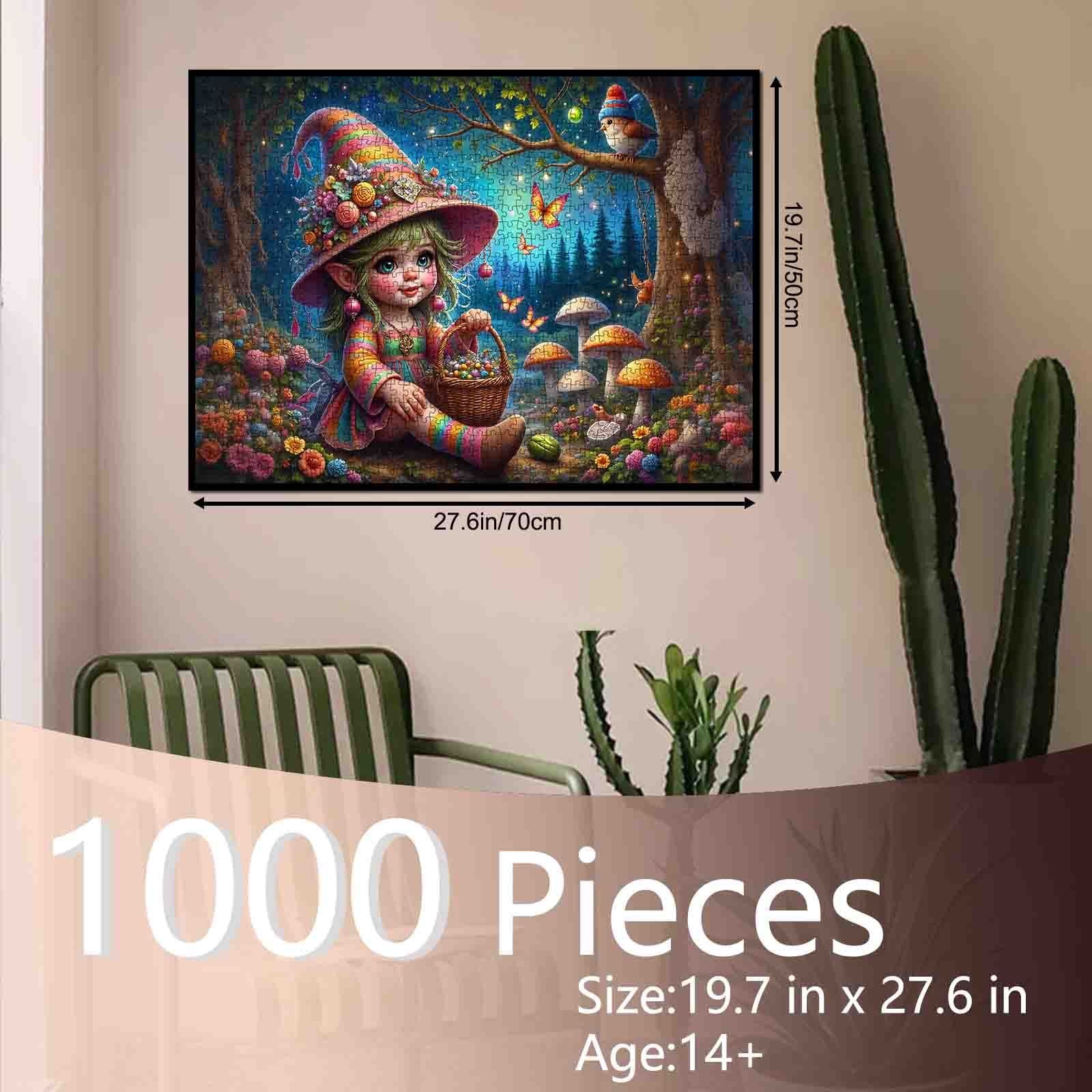 tucocoo-enchanted-forest-elf-girl-puzzle-1000-teile-elfe image 5