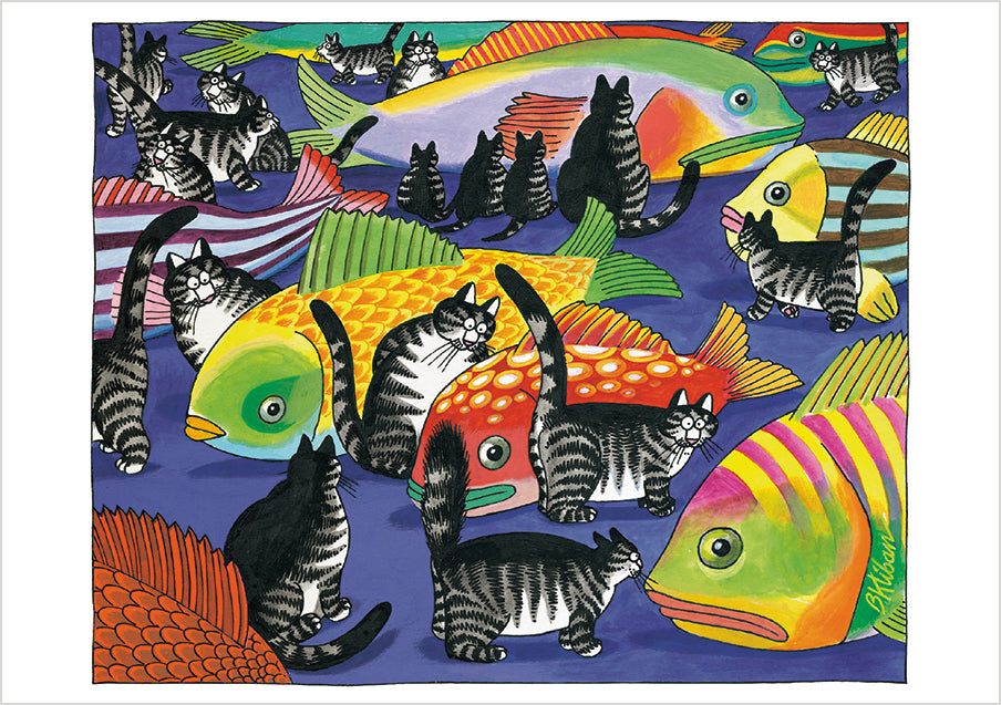 pomegranate-b-kliban-catfun-karten-set-20-teilig-katzen image 3