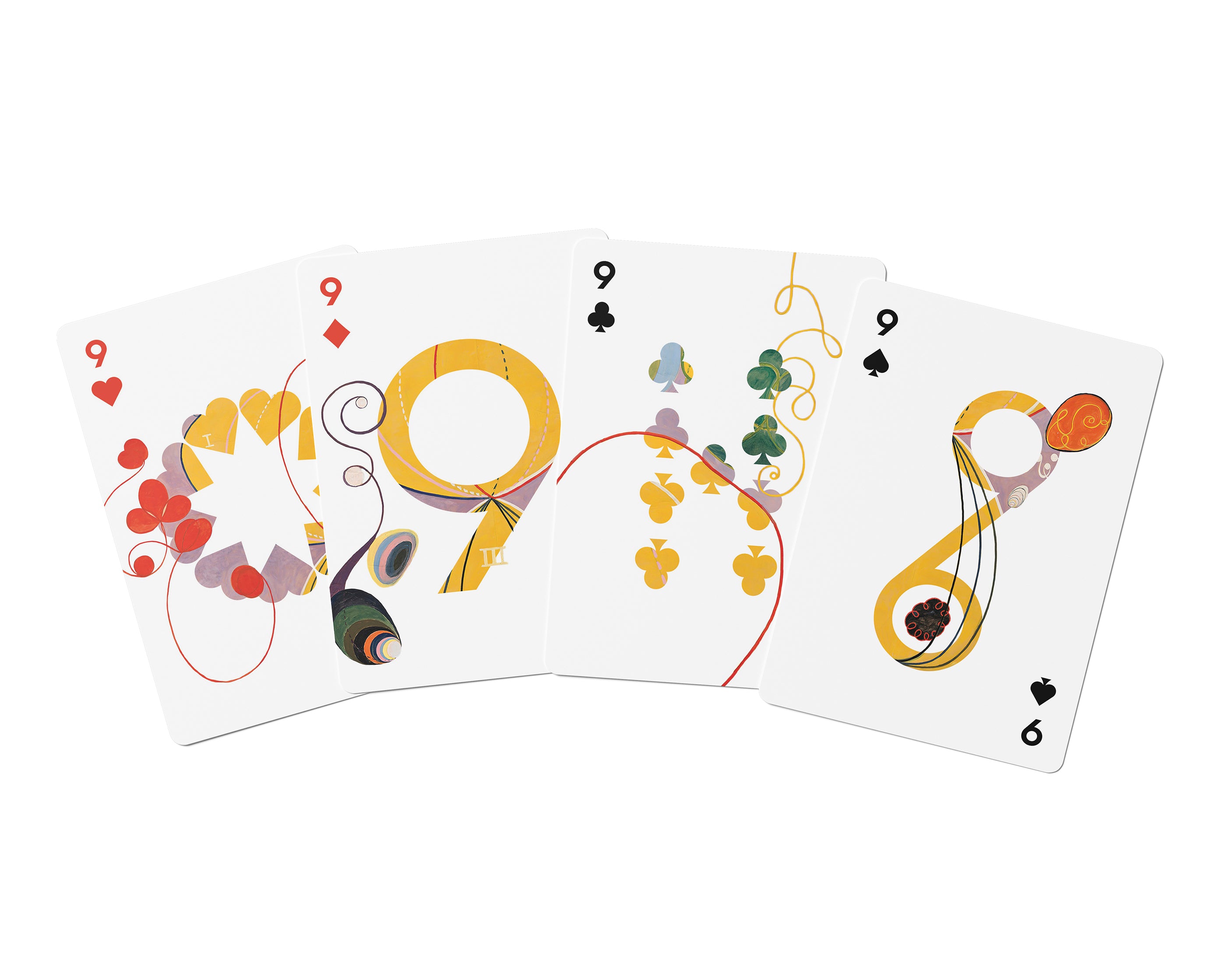 pomegranate-hilma-af-klint-spielkarten-kartenspiel-abstrakt image 2