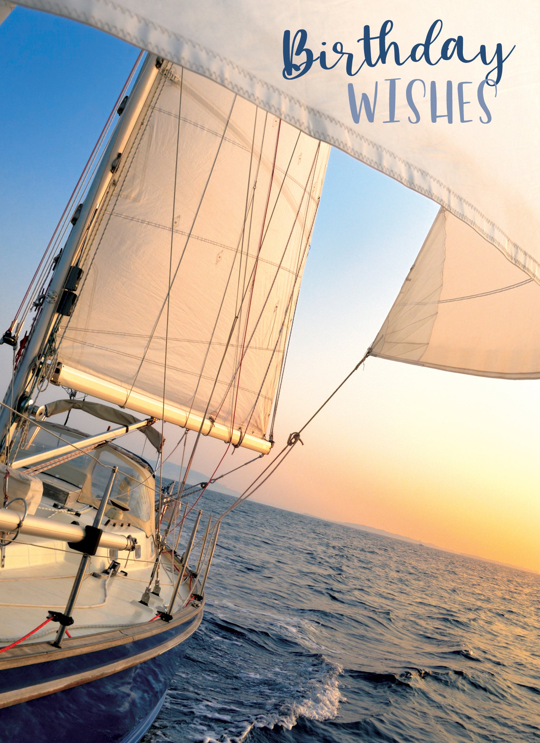 otter-house-first-class-male-yacht-sails-geburtstagskarte-mann image 1