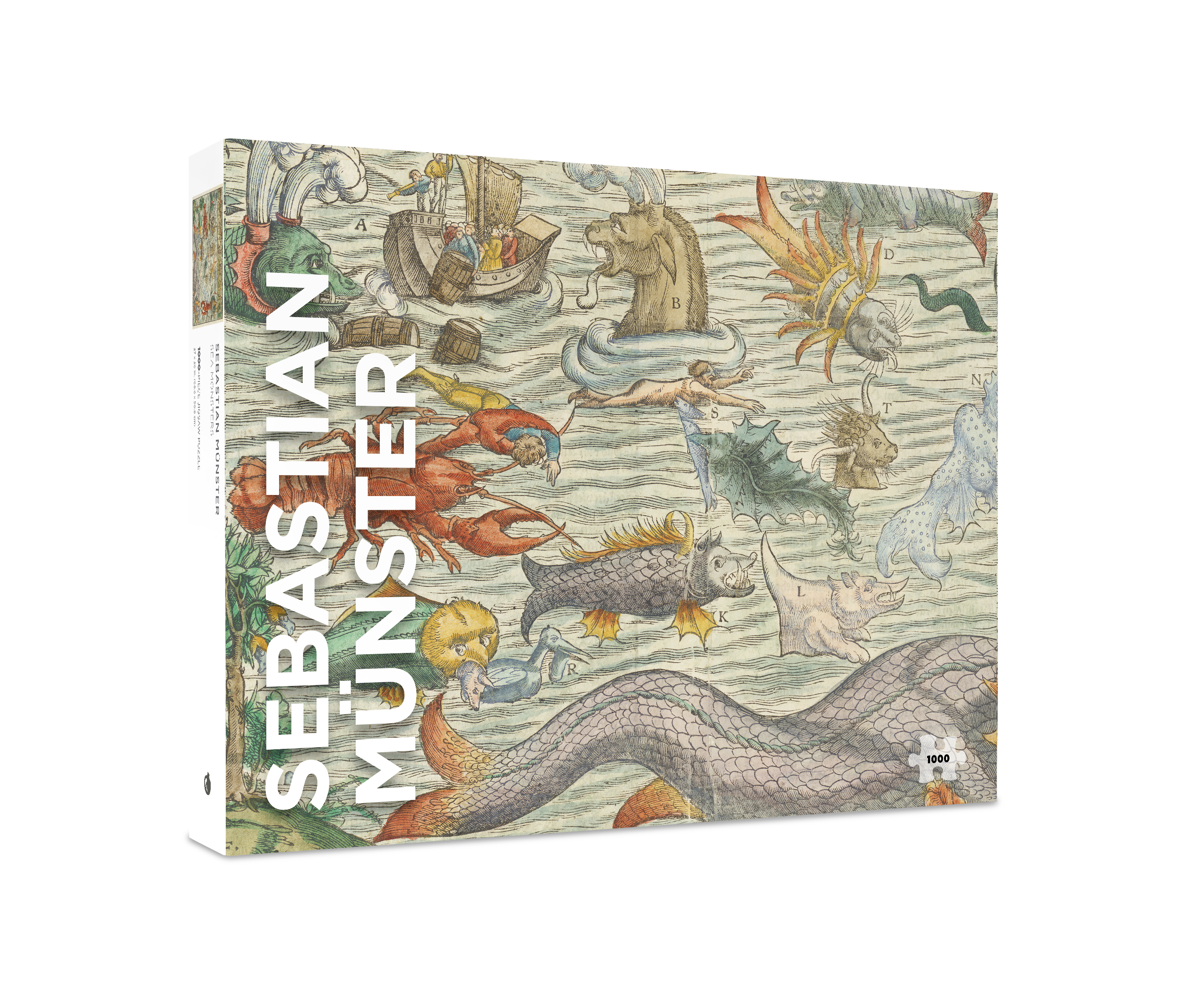 pomegranate-sea-monsters-1000-teile-puzzle-sebastian-m-nster image 1