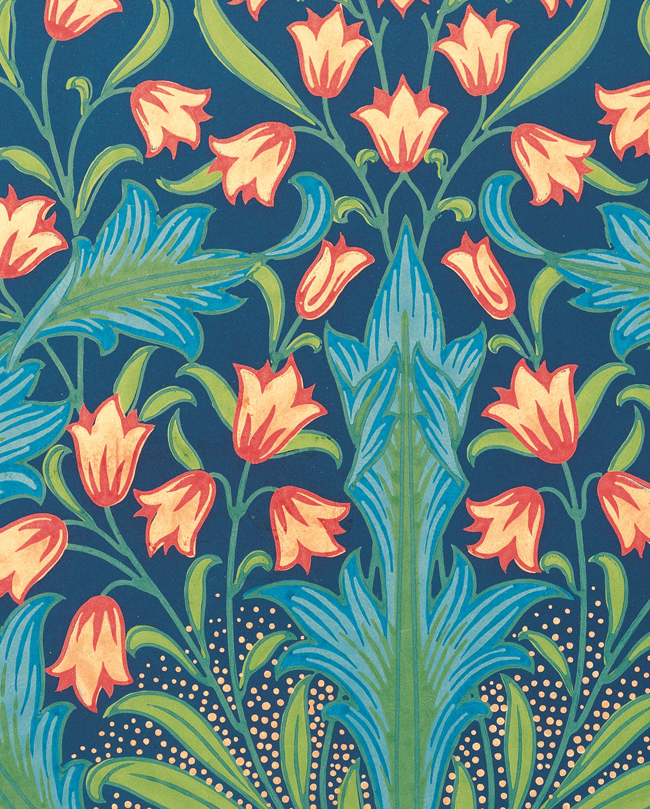 pomegranate-william-morris-harebell-lesezeichen-blumen image 2
