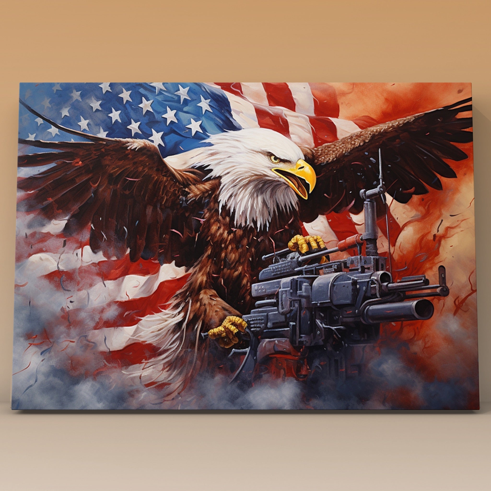 tucocoo-paint-by-numbers-wei-kopfseeadler-malen-nach-zahlen-40x50 image 2