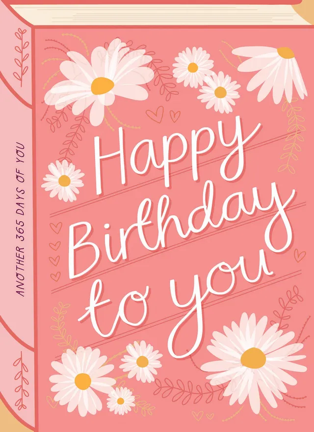 otter-house-happy-birthday-flowers-geburtstagskarte image 1