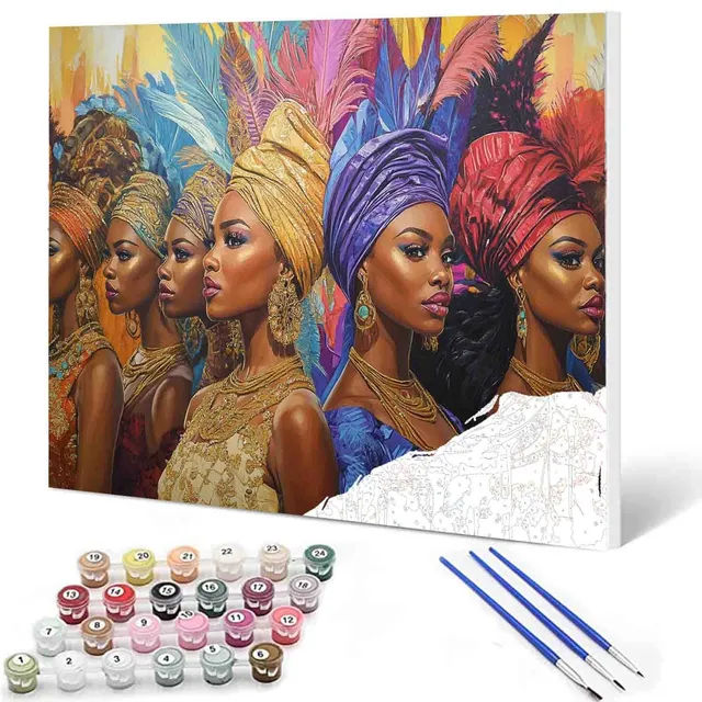tucocoo-golden-beauty-parade-malen-nach-zahlen-40x50cm image 1