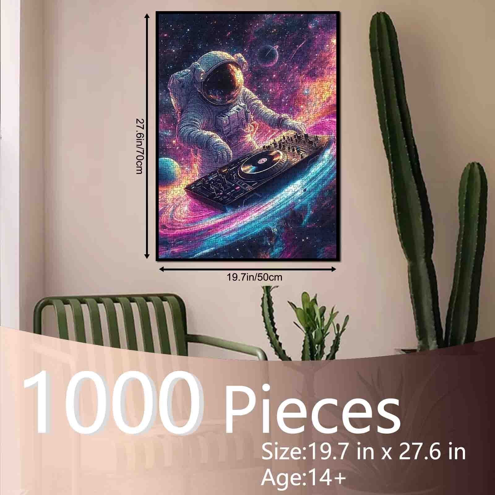tucocoo-jigsaw-puzzles-astronaut-dj-puzzle-1000-teile image 5