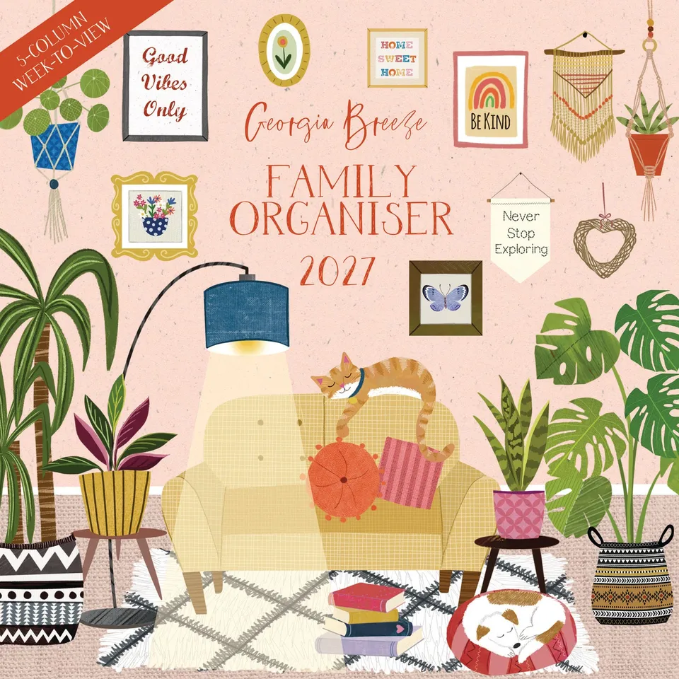 otter-house-georgia-breeze-wt-planner-wandkalender-2027 image 1