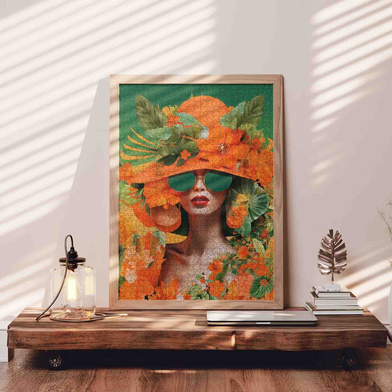 tucocoo-jigsaw-puzzles-orange-painting-puzzle-1000-teile-sommer image 3
