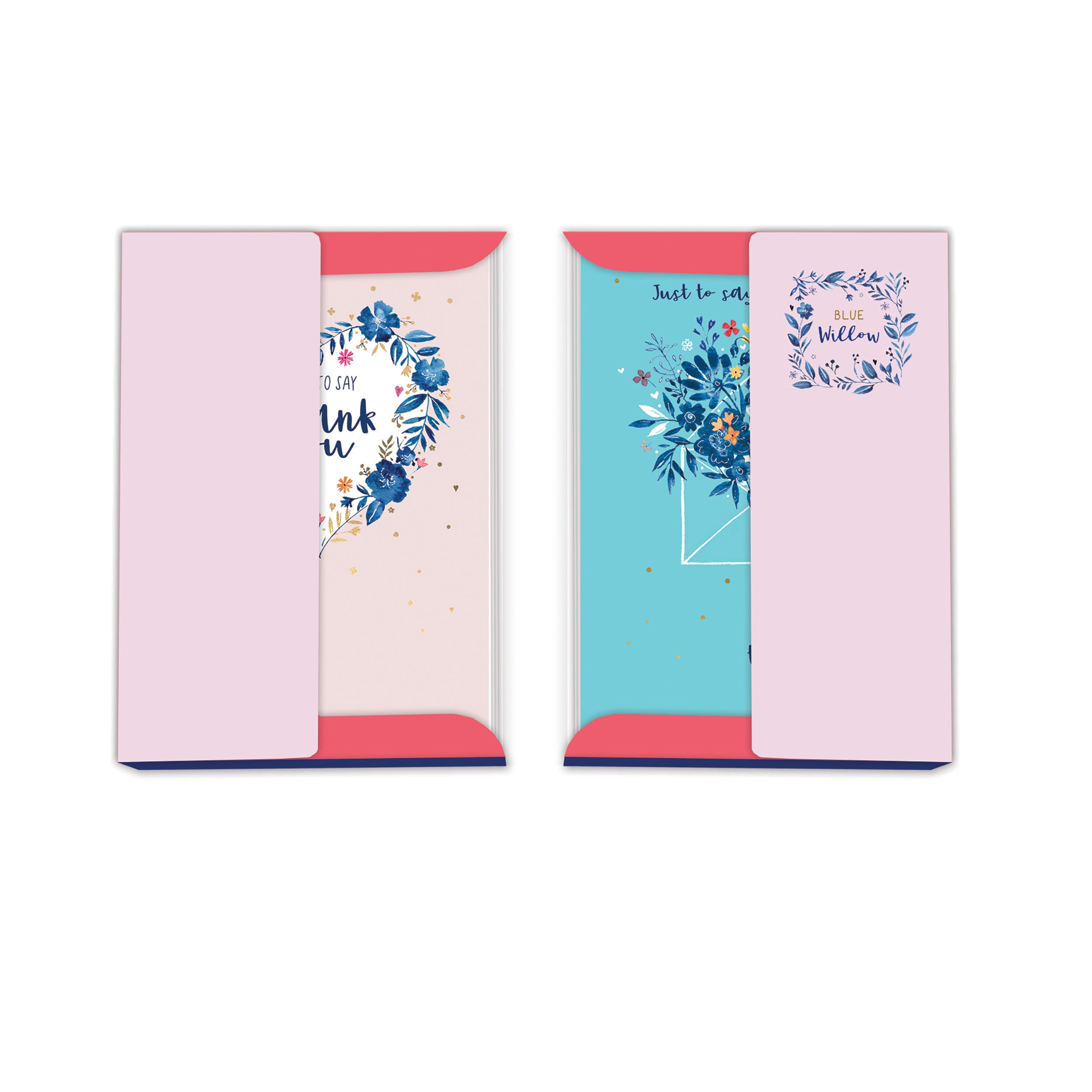 otter-house-blue-willow-briefkarten-set-12-karten-blumen image 4