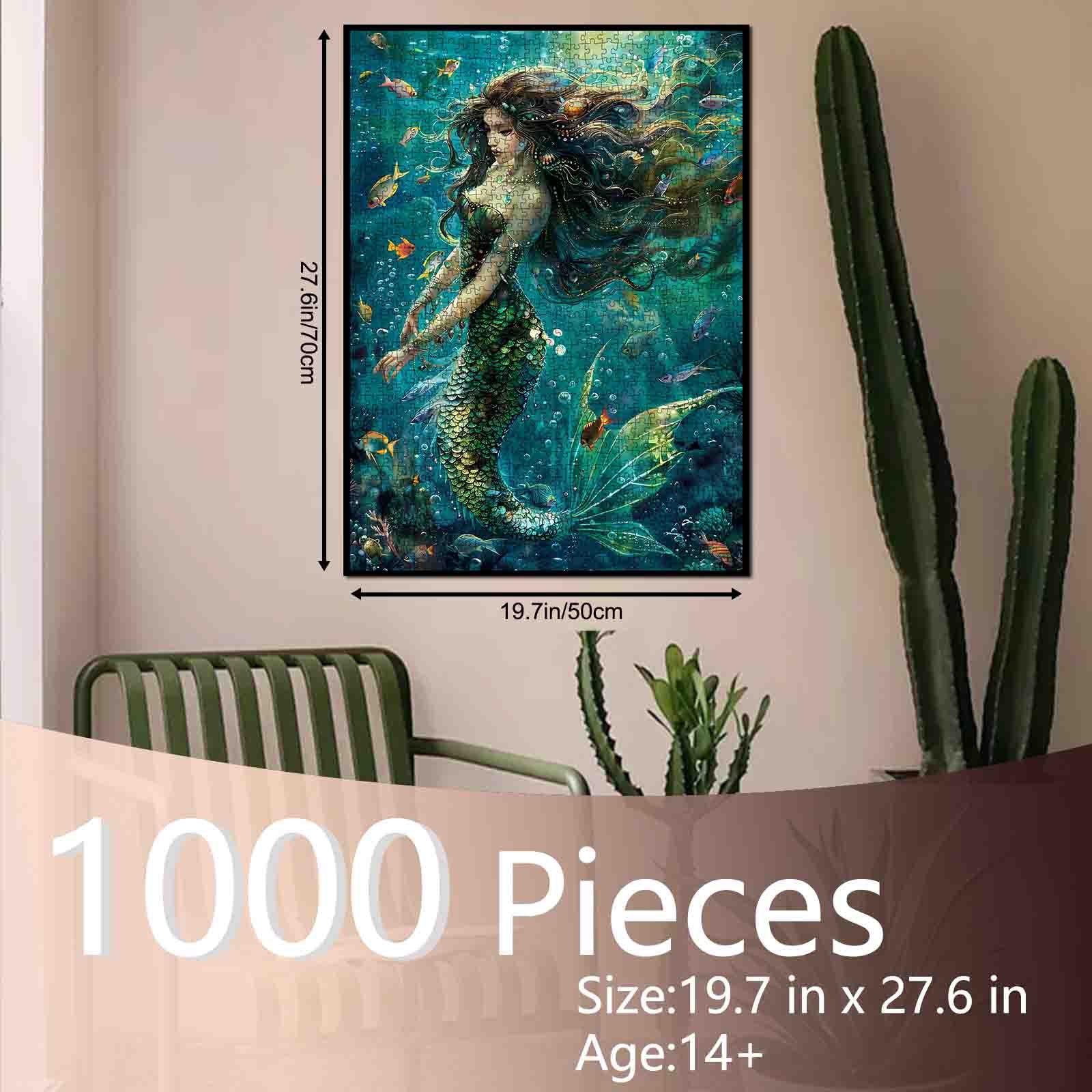 tucocoo-enchanted-ocean-mermaid-puzzle-1000-teile-meer image 5