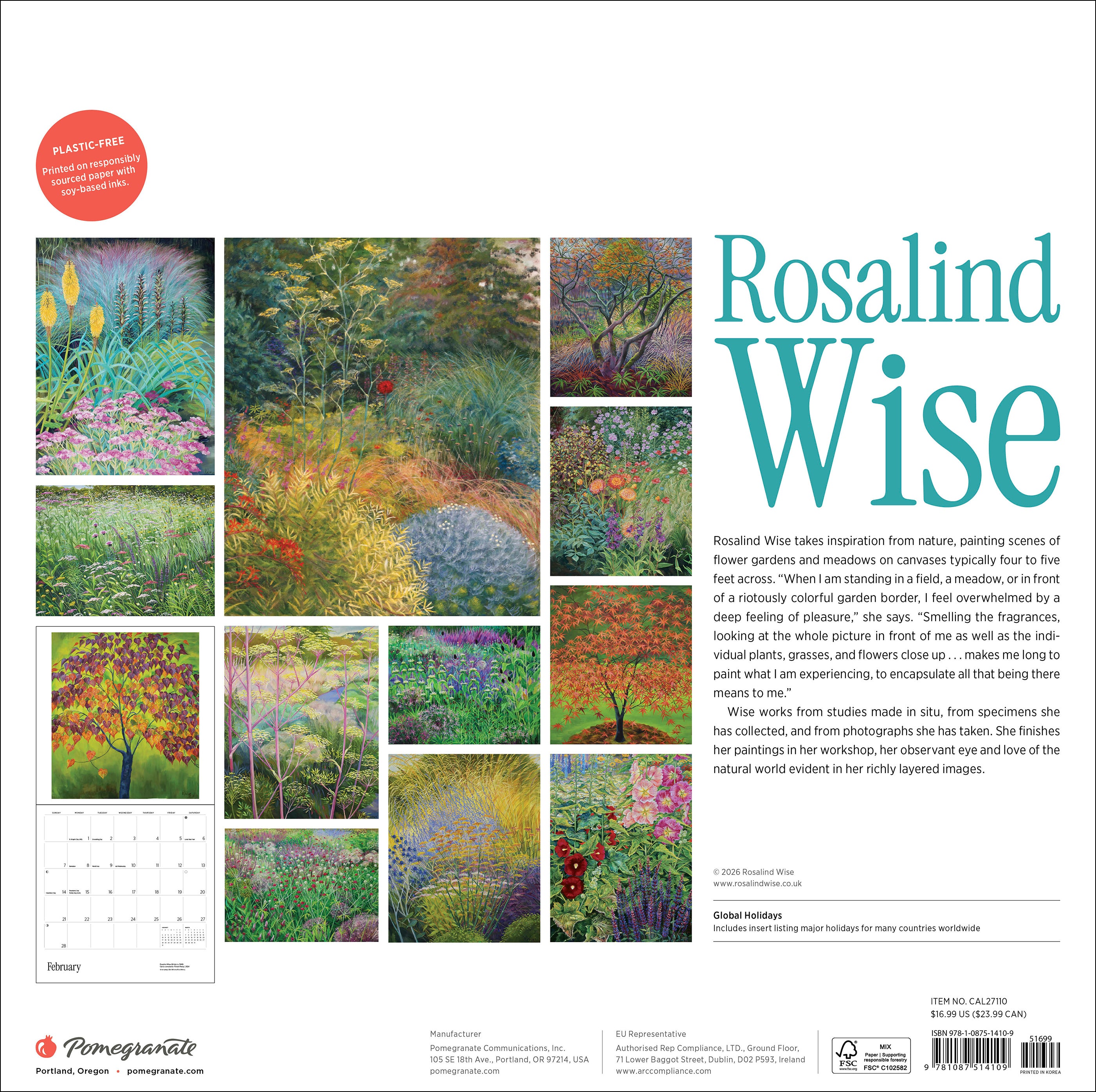pomegranate-rosalind-wise-2027-wandkalender-blumen image 8
