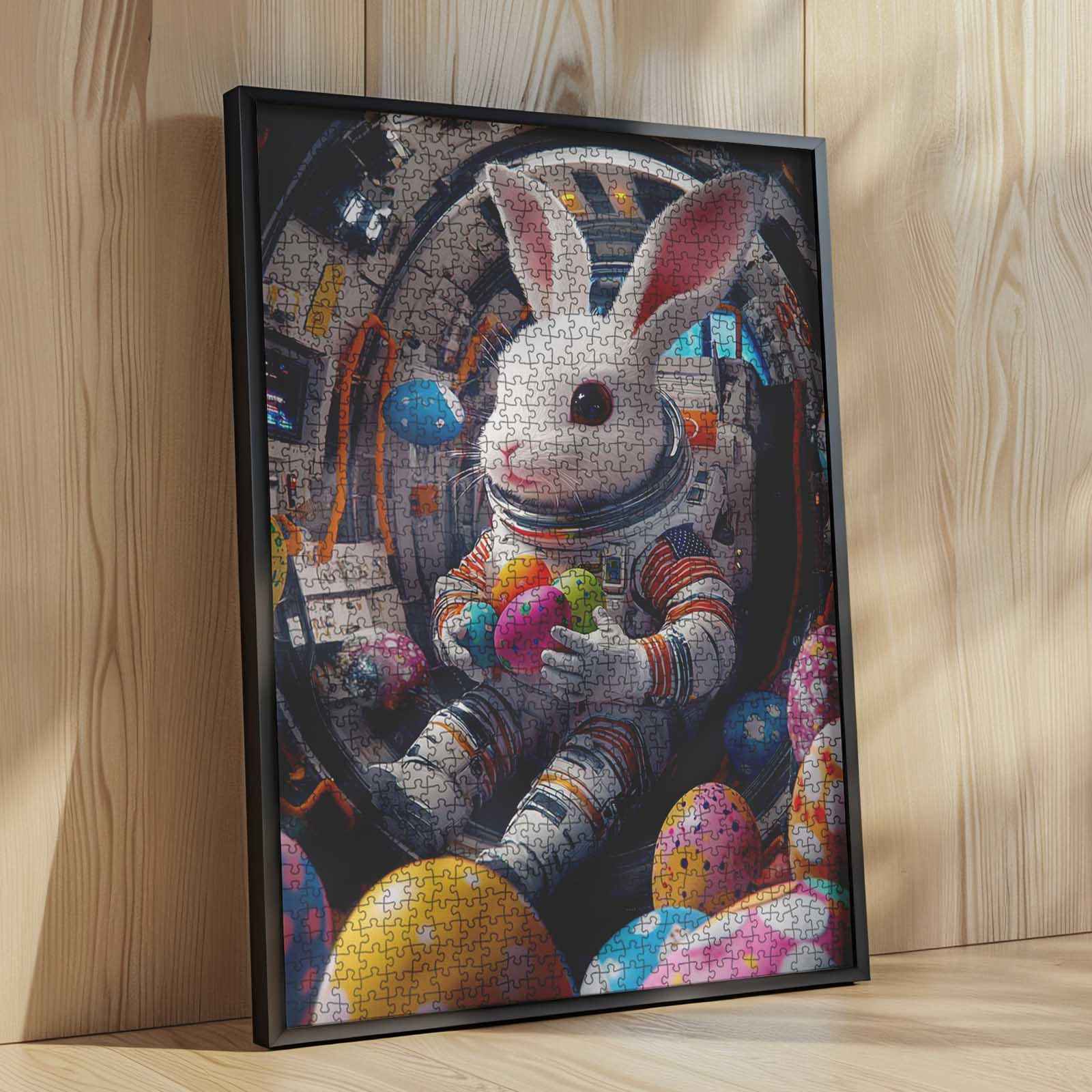 tucocoo-easter-bunny-space-puzzle-1000-teile-hase image 4