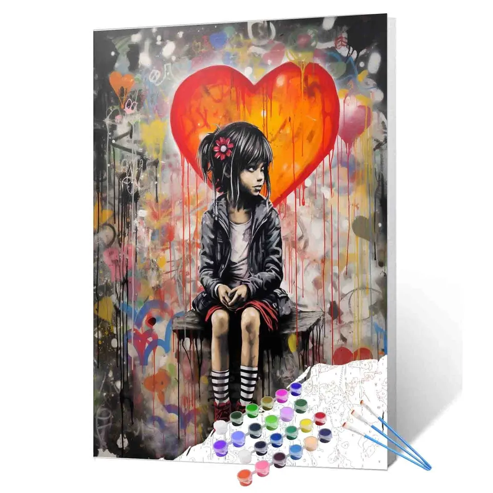 tucocoo-lonely-girl-with-heart-malen-nach-zahlen-40x50cm-ohne-rahmen image 1