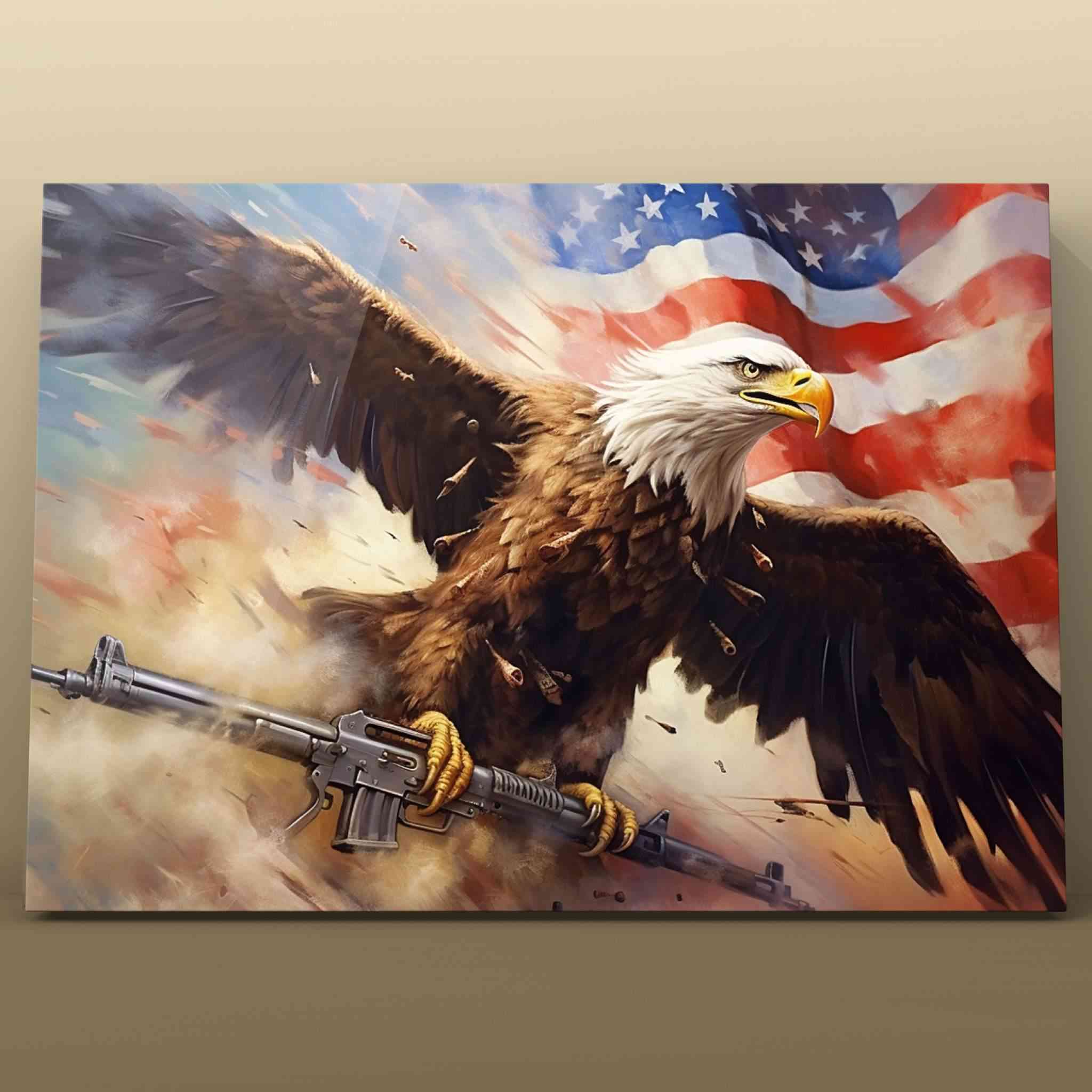 tucocoo-bald-eagle-with-rifle-and-flag-malen-nach-zahlen-40x50 image 2