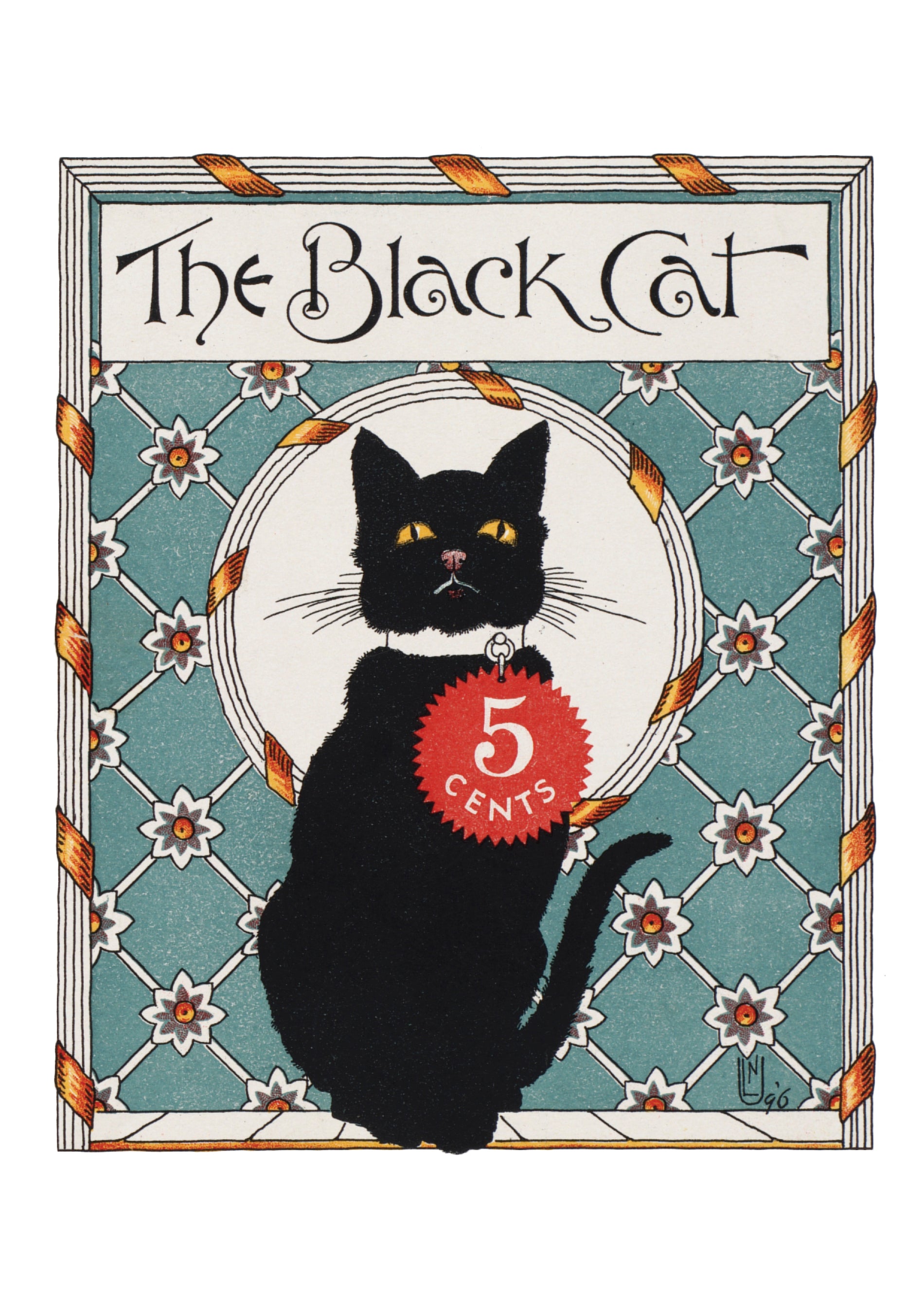 pomegranate-black-cats-kartenbox-katzen-20-st-ck image 3