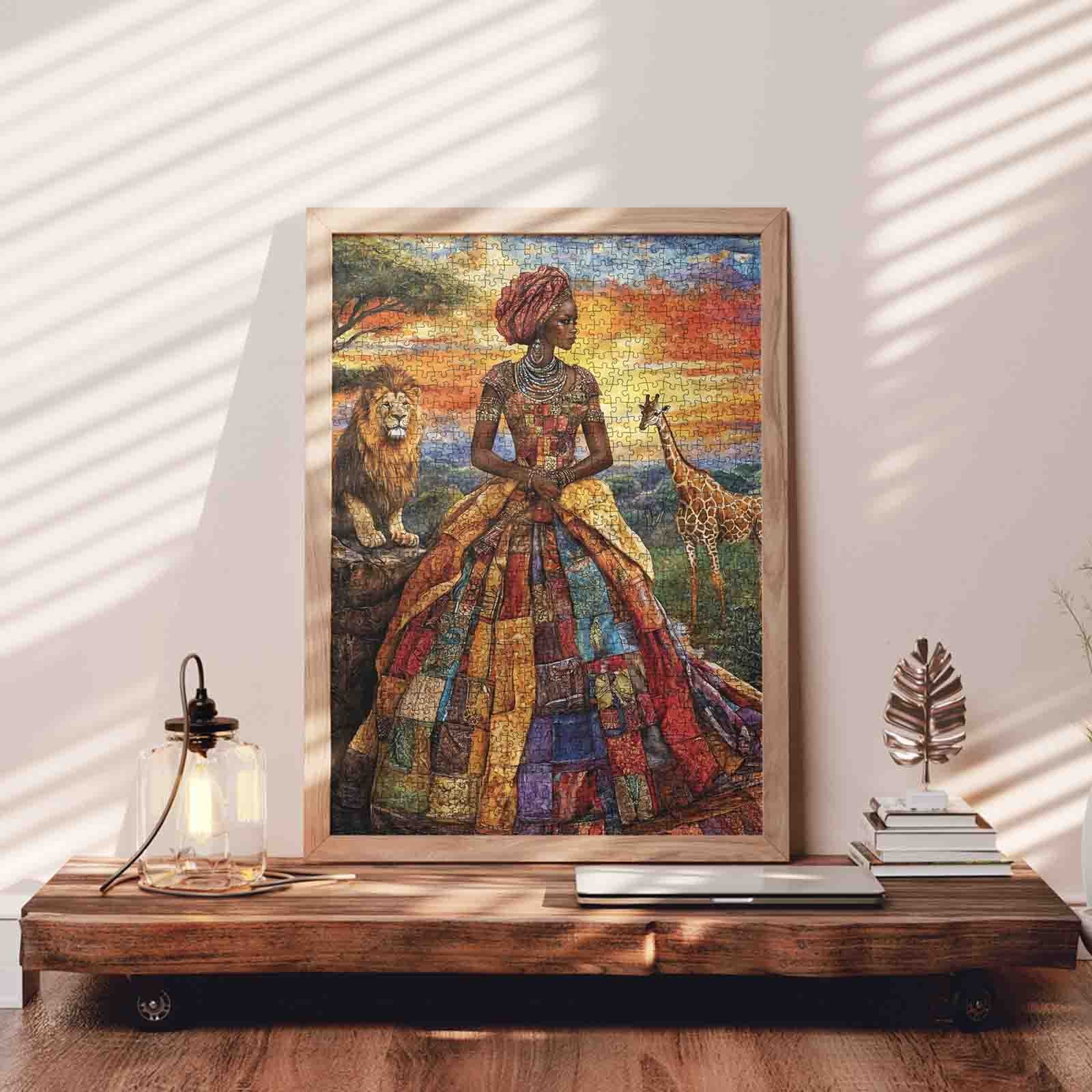 tucocoo-african-sunset-majesty-puzzle-1000-teile-afrika-motiv image 3