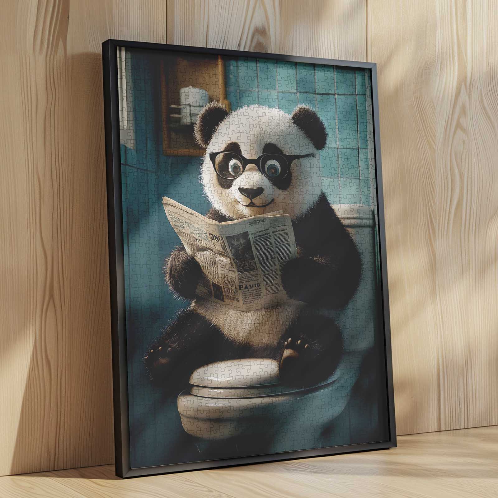 tucocoo-panda-reading-puzzle-1000-teile-tiere image 4