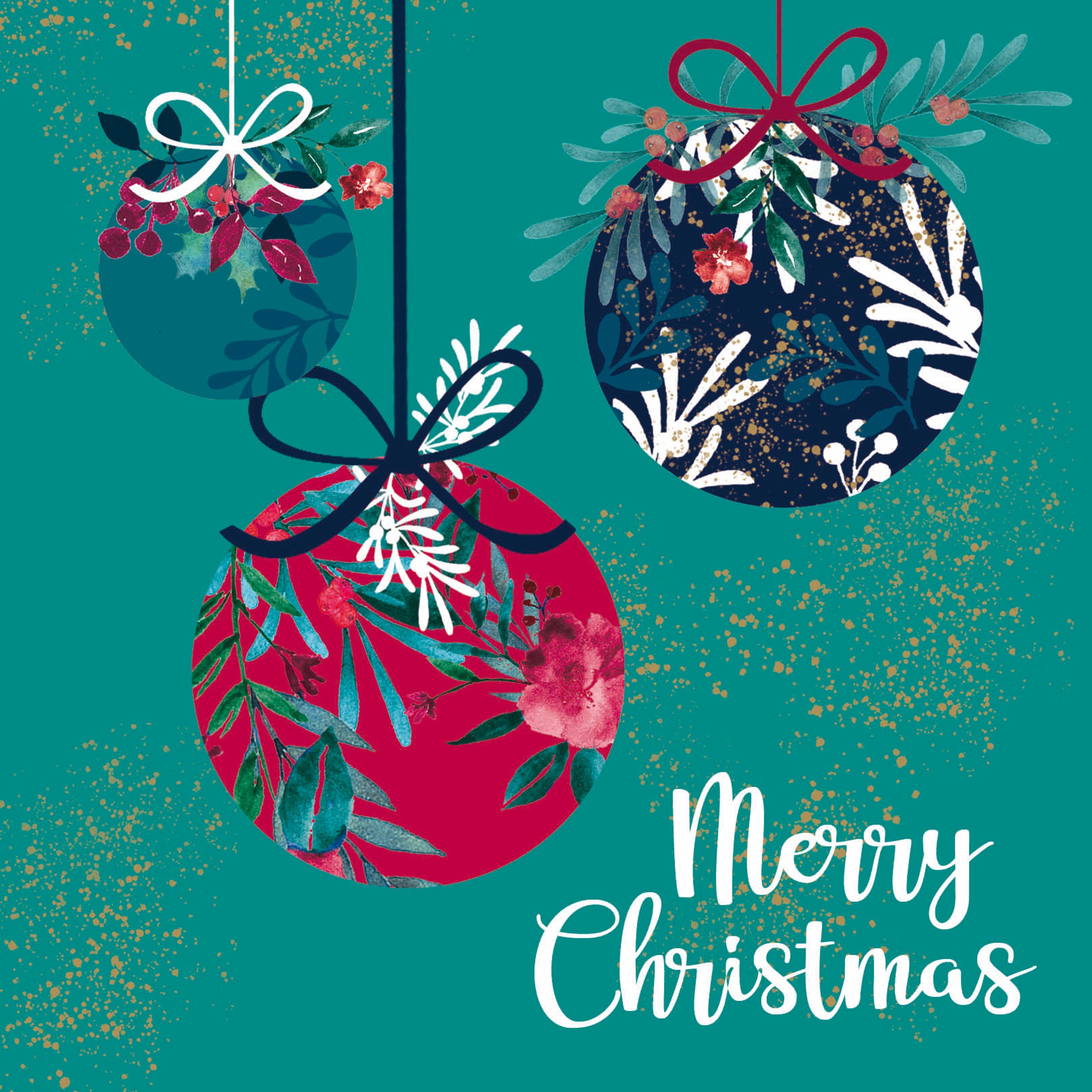 otter-house-christmas-weihnachtskarten-wreath-baubles-set image 3