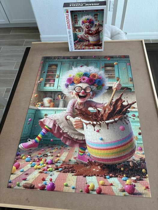 Bunte Küche