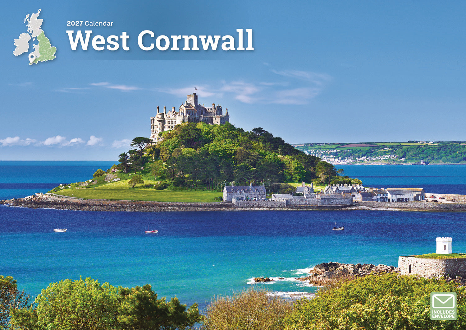 otter-house-west-cornwall-a4-calendar-2027-wandkalender image 1