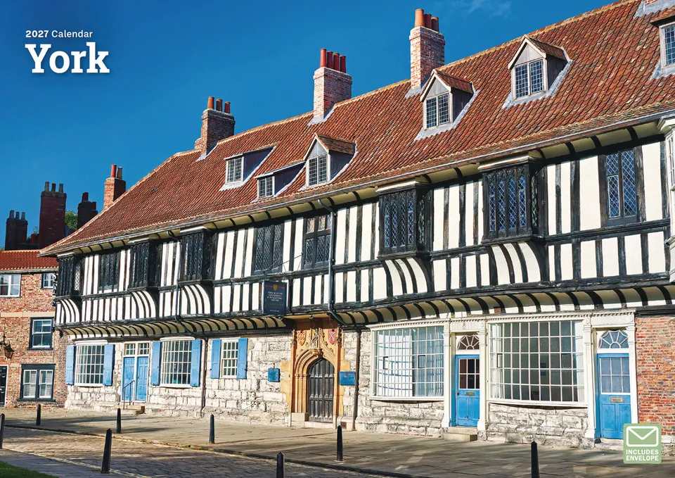 otter-house-york-a4-kalender-2027-wandkalender-monat image 1