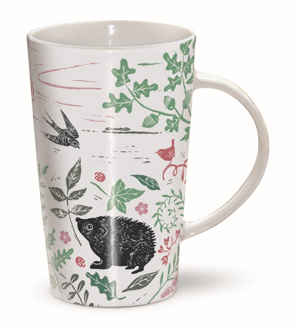 otter-house-riverbank-hedgehog-tasse-igel-latte-becher image 1