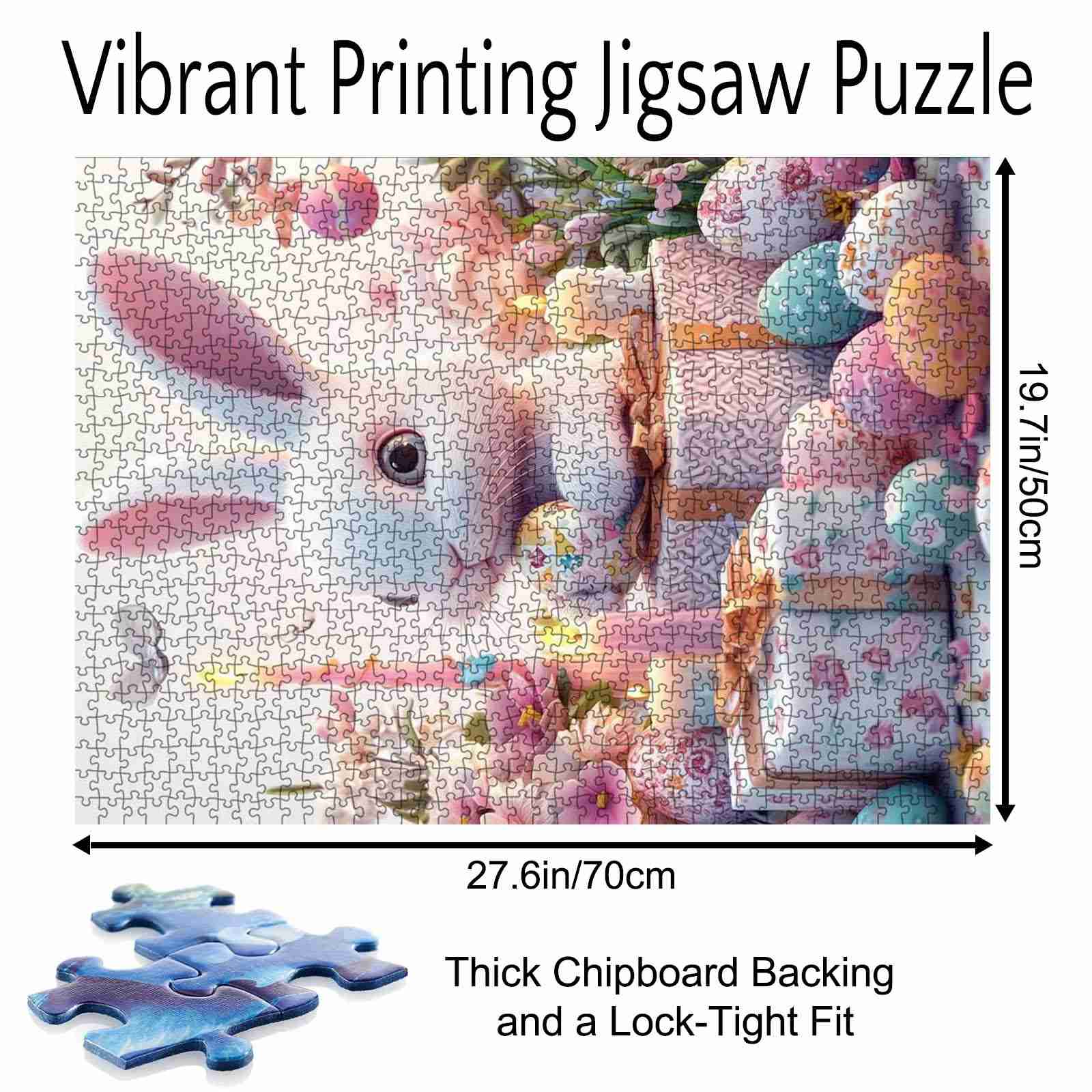 tucocoo-jigsaw-puzzles-osterhase-mit-ostereiern-puzzle-1000-teile image 5