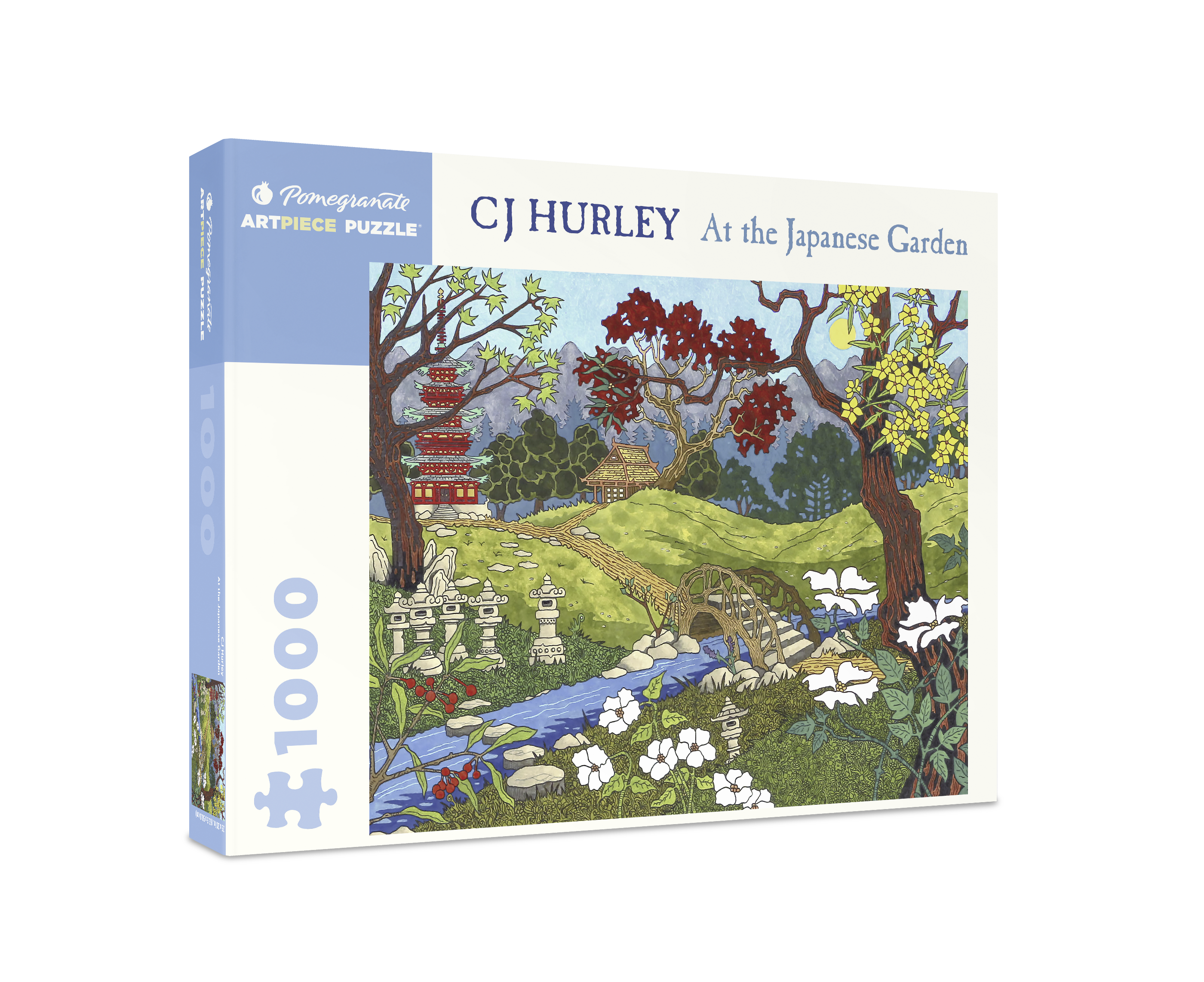 pomegranate-cj-hurley-japanese-garden-puzzle-1000-teile image 1