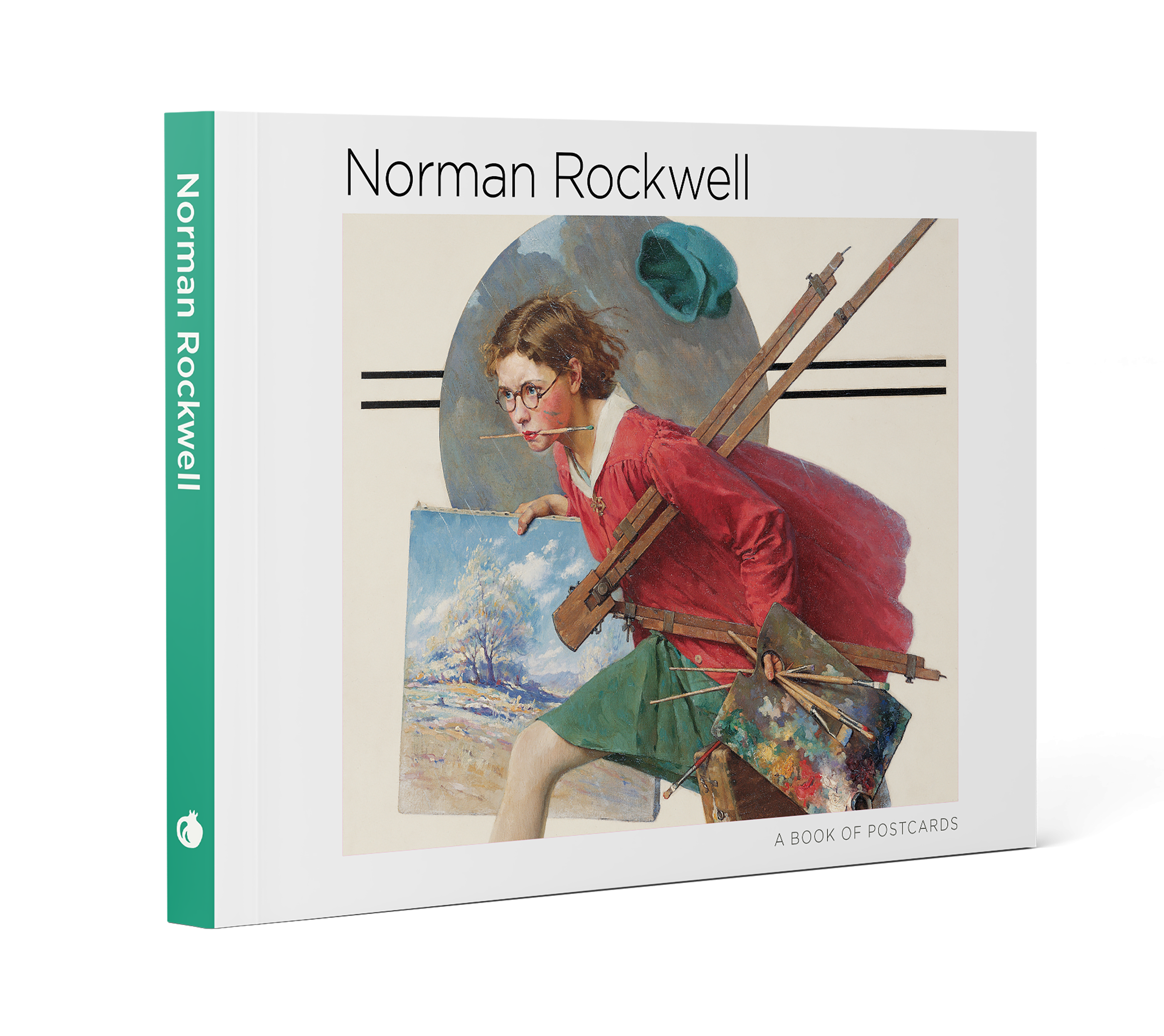 pomegranate-postcards-norman-rockwell-postkartenbuch-30-karten image 1